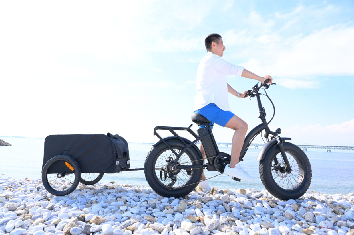 2023年1月末発送予定：荷物もペットも自転車で牽引！サイクルトレーラーの決定版【GoBox+】