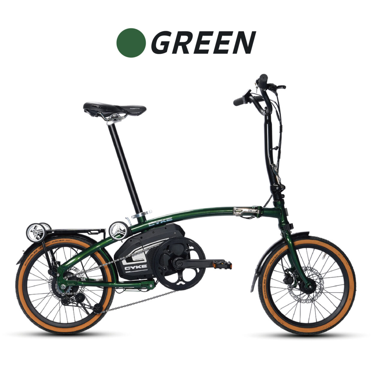 ハイエンドコンパクト電動アシスト自転車CYKE【KingFisher】